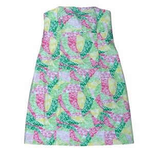 Lilly Pulitzer Franco Wing Ding Strapless Sundress 10
